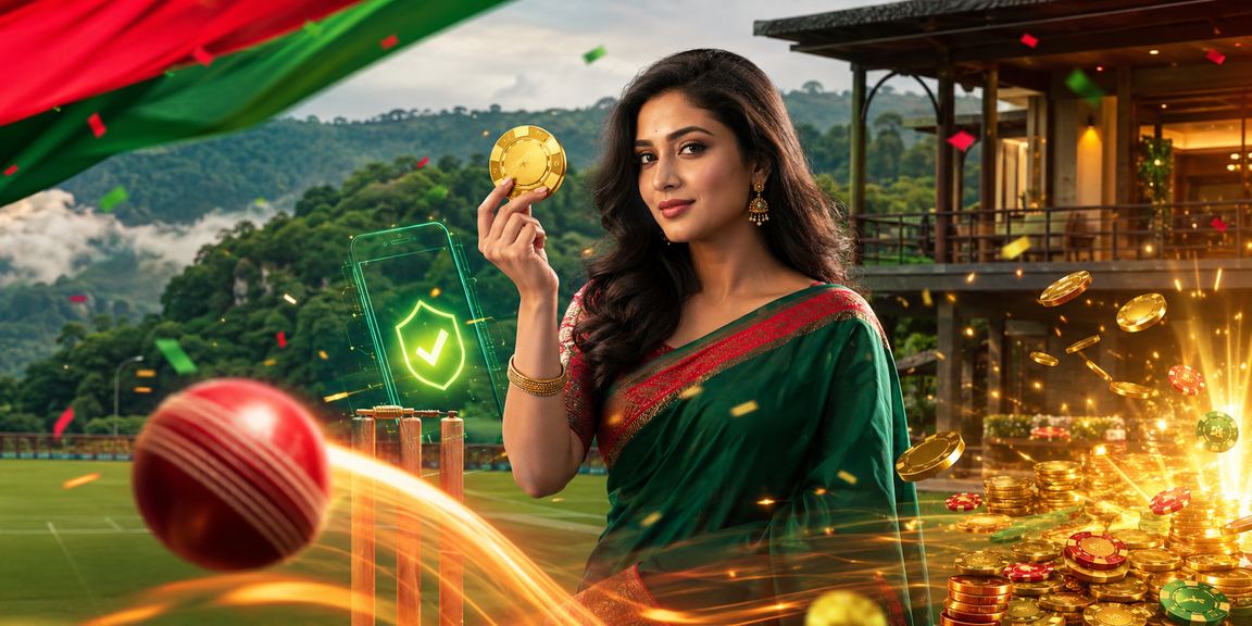 বান্দরবানে লাল-সবুজ পতাকায় সাজানো ক্রিকেট ও লটারি উৎসবের দৃশ্য